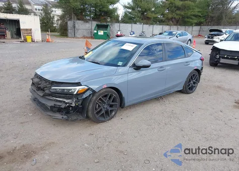 2022 Honda Civic Sport Touring z USA, uszkodzony, nr VIN 19XFL1H88NE003535